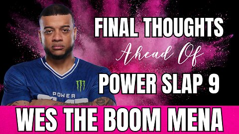 Wes Mena Is Locked In Ahead Of Power Slap 9!