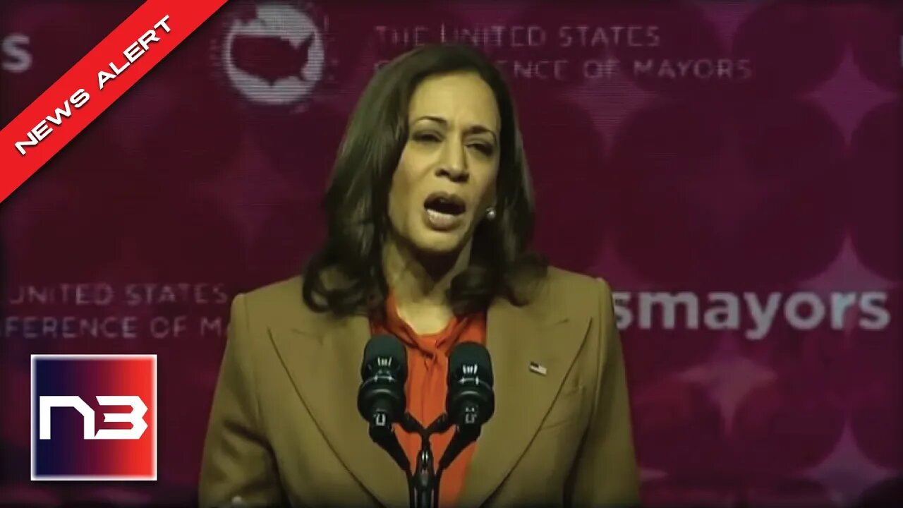 Media CATCHES onto Childish Thing Kamala Seen Doing While Speaking In Reno