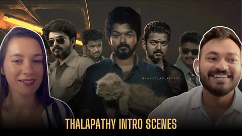 THALAPATHY INTRO SCENES REACTIONS - | VIJAY THALAPATHY |