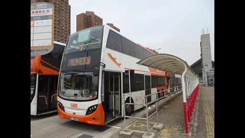 [半全日]龍運巴士9531行走E33P線往機場全程行車片段