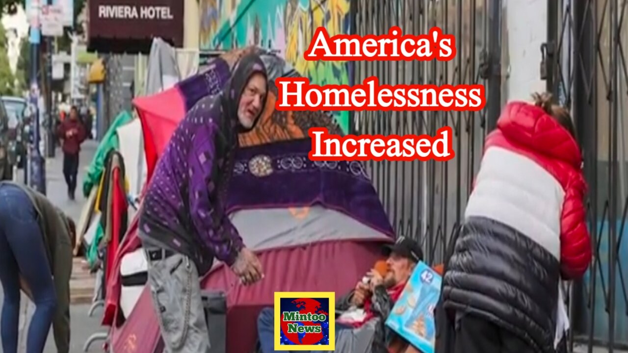 America's homelessness up 12% to highest-ever recorded level