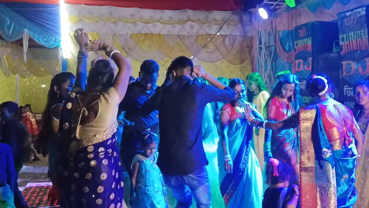 Indian marriage dance