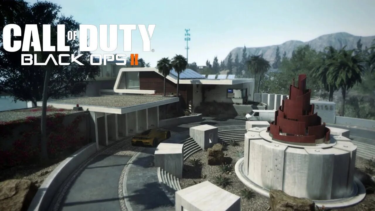 Call of Duty Black Ops 2 MP Map Raid Gameplay