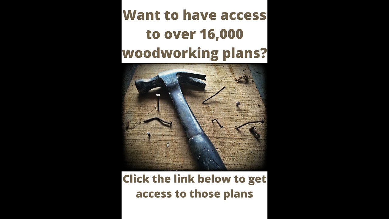Woodworking plans