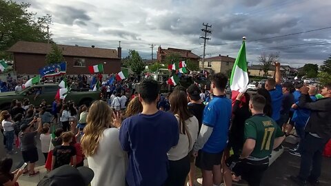 Montreal (RDP) Celebration - Italy win vs Belgium - July 2, 2021 (6 of 7)