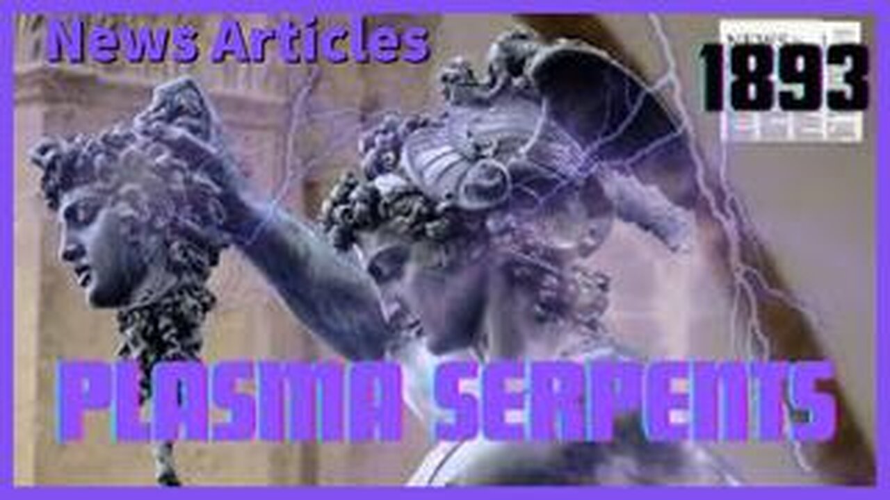 LIVING PLASMA 30FT PLASMA SERPENT PETRIFIES LIVESTOCK DOG - AMAZING NEWSPAPER REPORT FROM 1800s