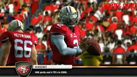 Madden 10 (49ers Franchise Year 1)Atlanta Vs 49ers Week 5🤔💯