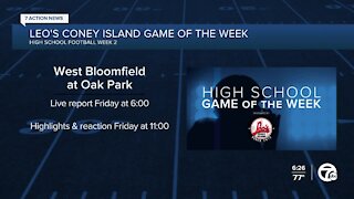 West Bloomfield-Oak Park selected as WXYZ Game of the Week for 2021 Week 2