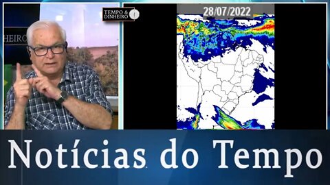 Previsão do tempo mantém seca no centro sul e umidade apenas no leste e norte do País