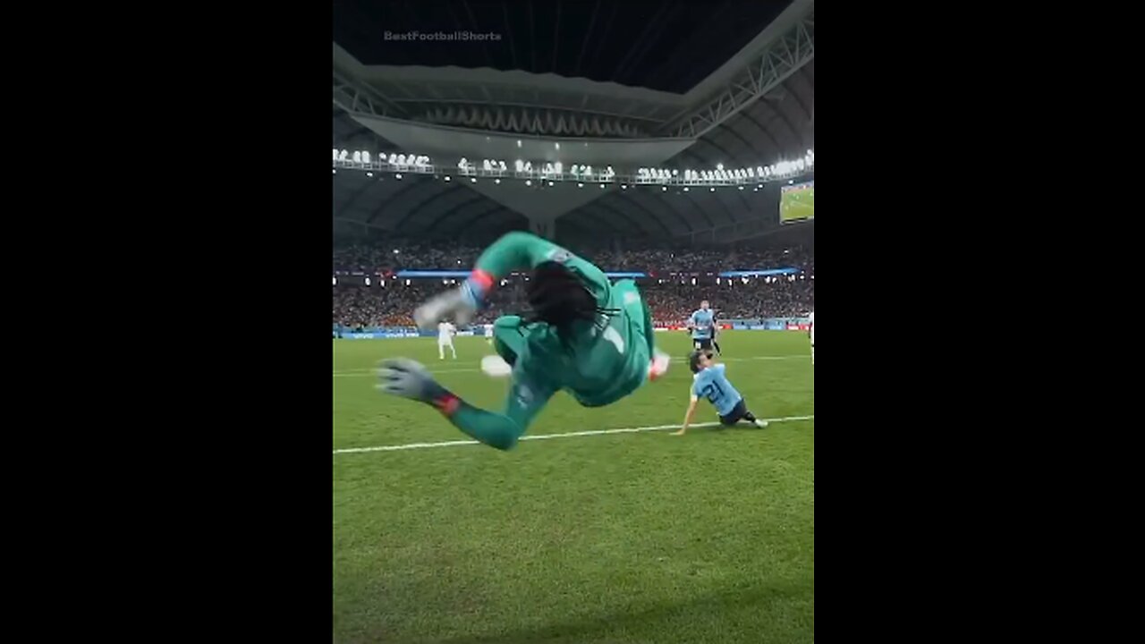 TOUGH AND IMPOSSIBLE SAVES IN FOOTBALL GAME~AMAZING SAVES IN FOOTBALL