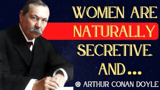 The great mystery writer ARTHUR CONAN DOYLE in