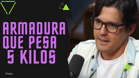 ARMADURA QUE PESA 5 KILOS - THIAGO BRAGA