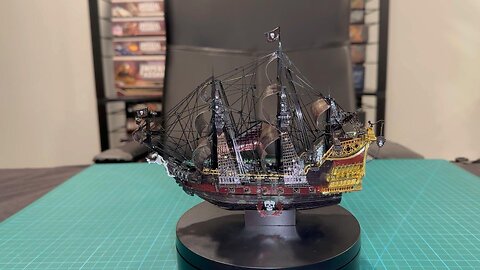 The Queen Anne's Revenge (Large) by Piececool, Part 3