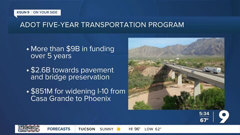 ADOT five-year plan