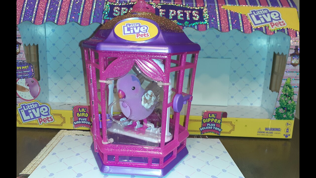 Little Live Pets Sparkly Pets Bird #Opening #unboxing