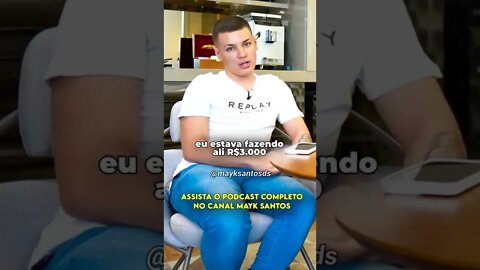 COM 15 ANOS JÁ GANHAVA 3MIL REAIS! [Samuel Boaventura] #shorts