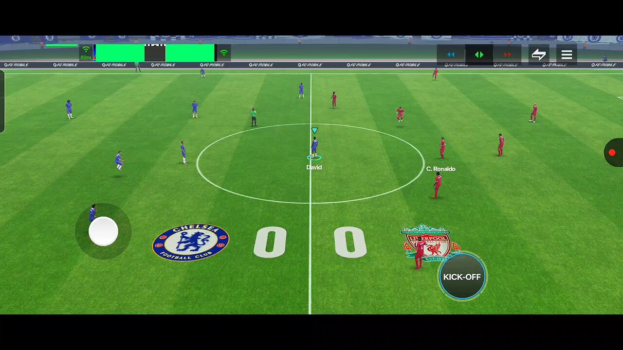 CHELSEA VS LIVERPOOL.... AMAZING GAME FROM BOTH TEAM IN FC MOBILE