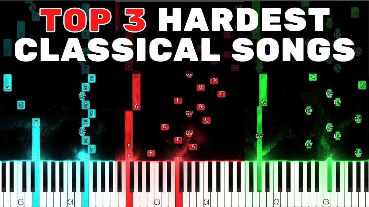 Top 3 Classical Songs Played on the Piano