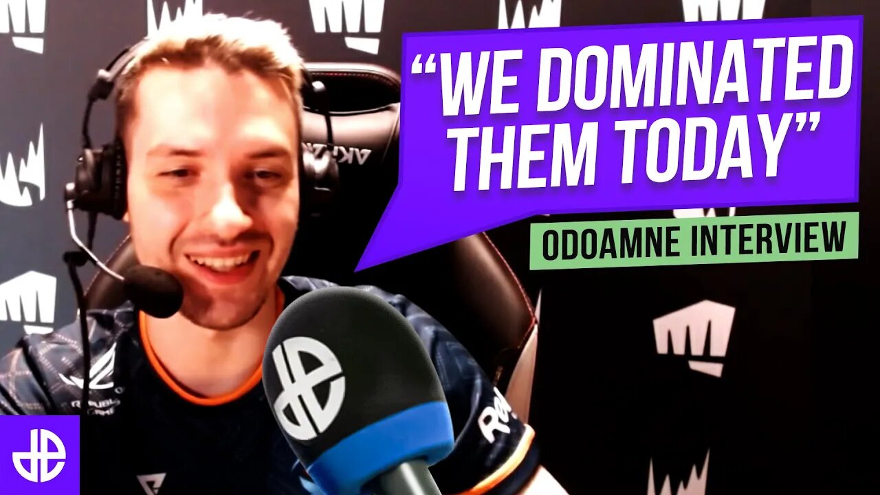 Odoamne: "Larssen Completely Outperformed Vetheo!" | LEC Playoffs Interview