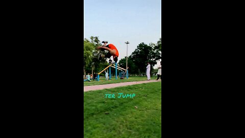"Flipping and Twisting: Incredible Webster, Round Off, Front Flip Moves"