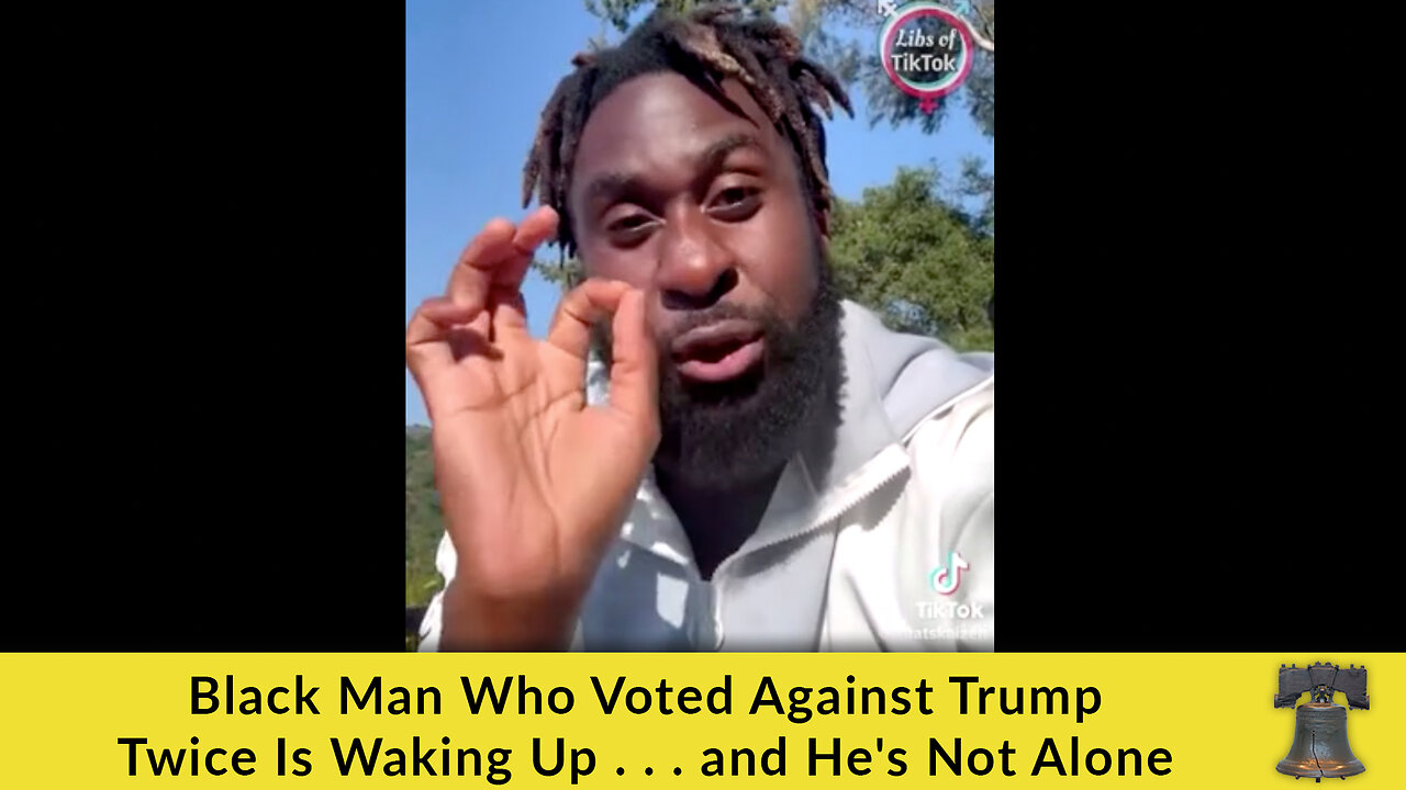 Black Man Who Voted Against Trump Twice Is Waking Up . . . and He's Not Alone