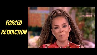 SUNNY HOSTIN'S AWKWARD MOMENT ON THE VIEW!