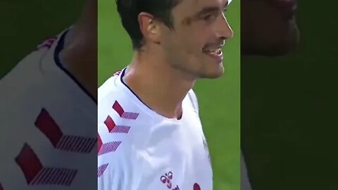 Blink and you'll miss it... 😲🚀 🇩🇰 #shorts #football #clips #shortsfeed