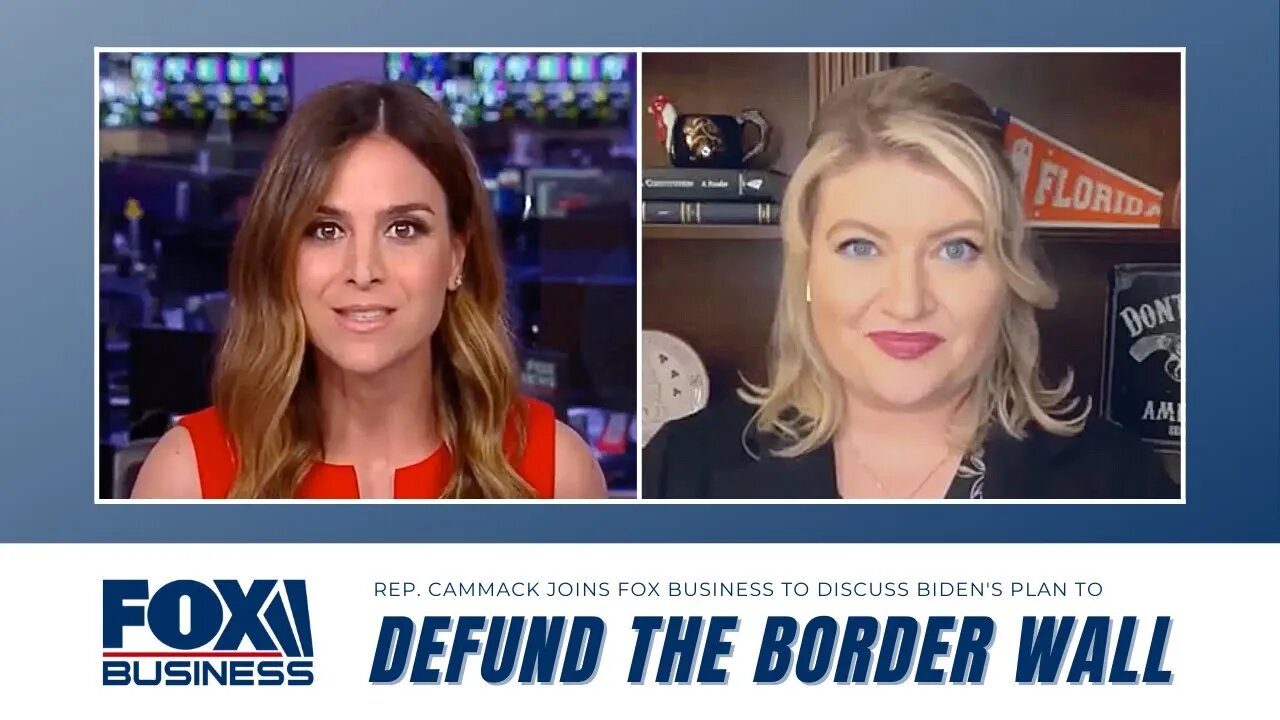 Rep. Kat Cammack Joins Fox Business To Discuss Biden Admin, Border Security, And Drug Trafficking