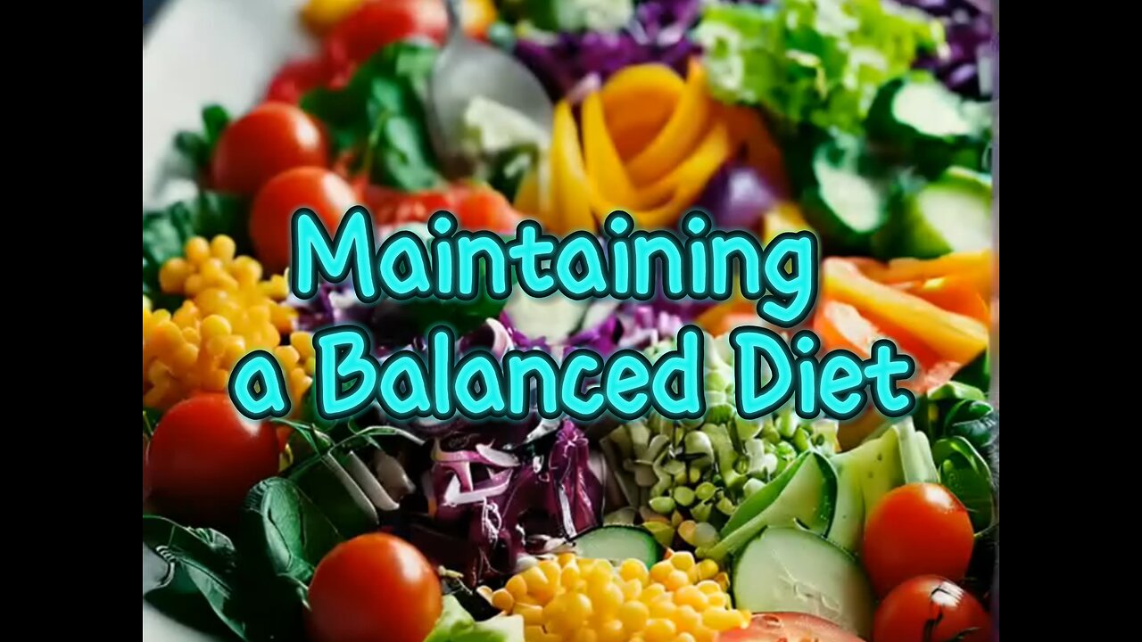 Maintaining a Balanced Diet for Good Mental Health