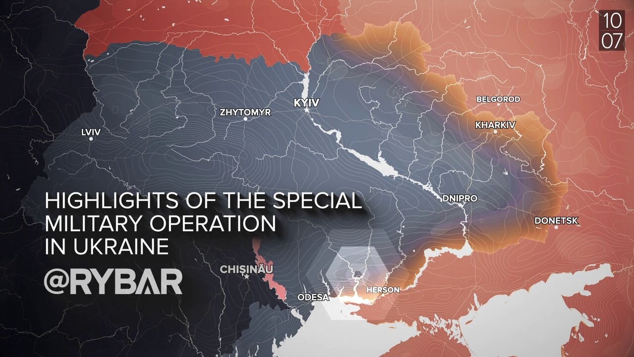 Highlights of Russian Military Operation in Ukraine on July 10