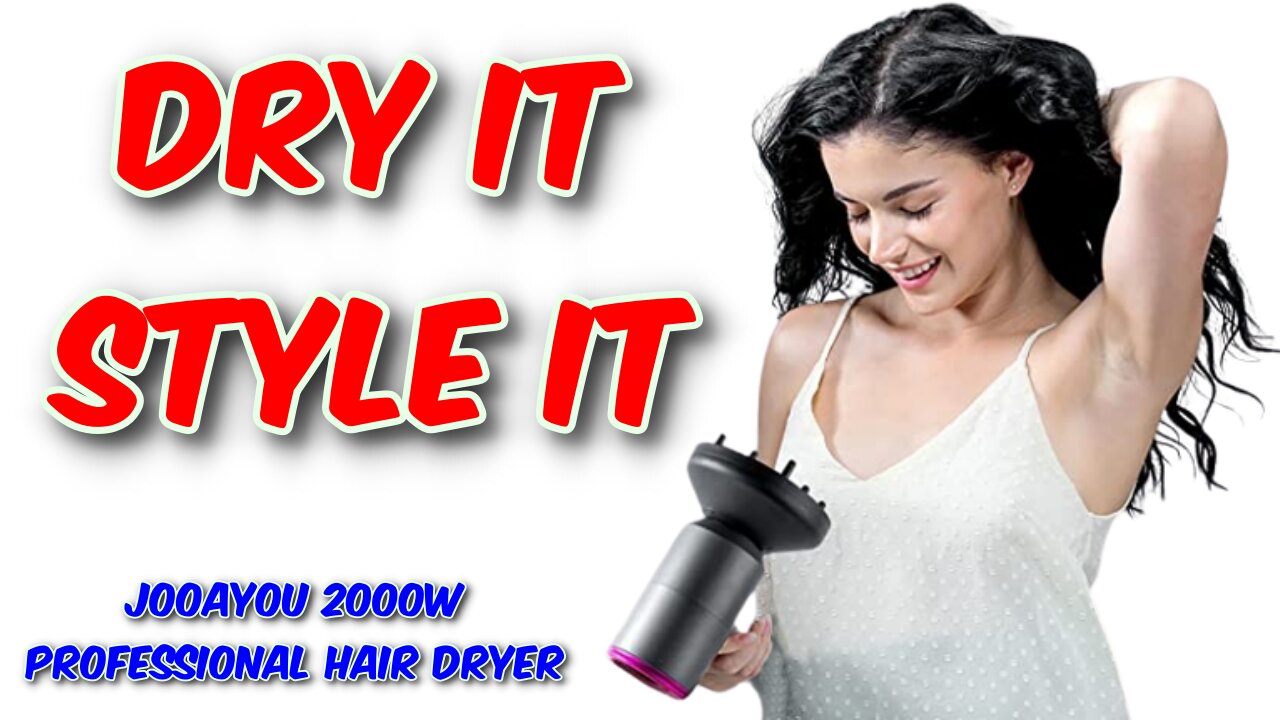 Jooayou 2000w Professional Hair Dryer