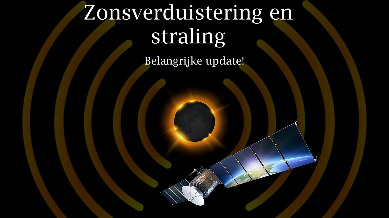 Zonsverduistering en straling