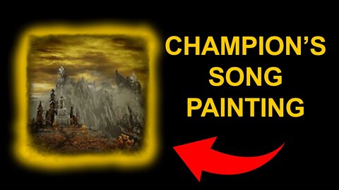 Champion's Song Painting - Elden Ring