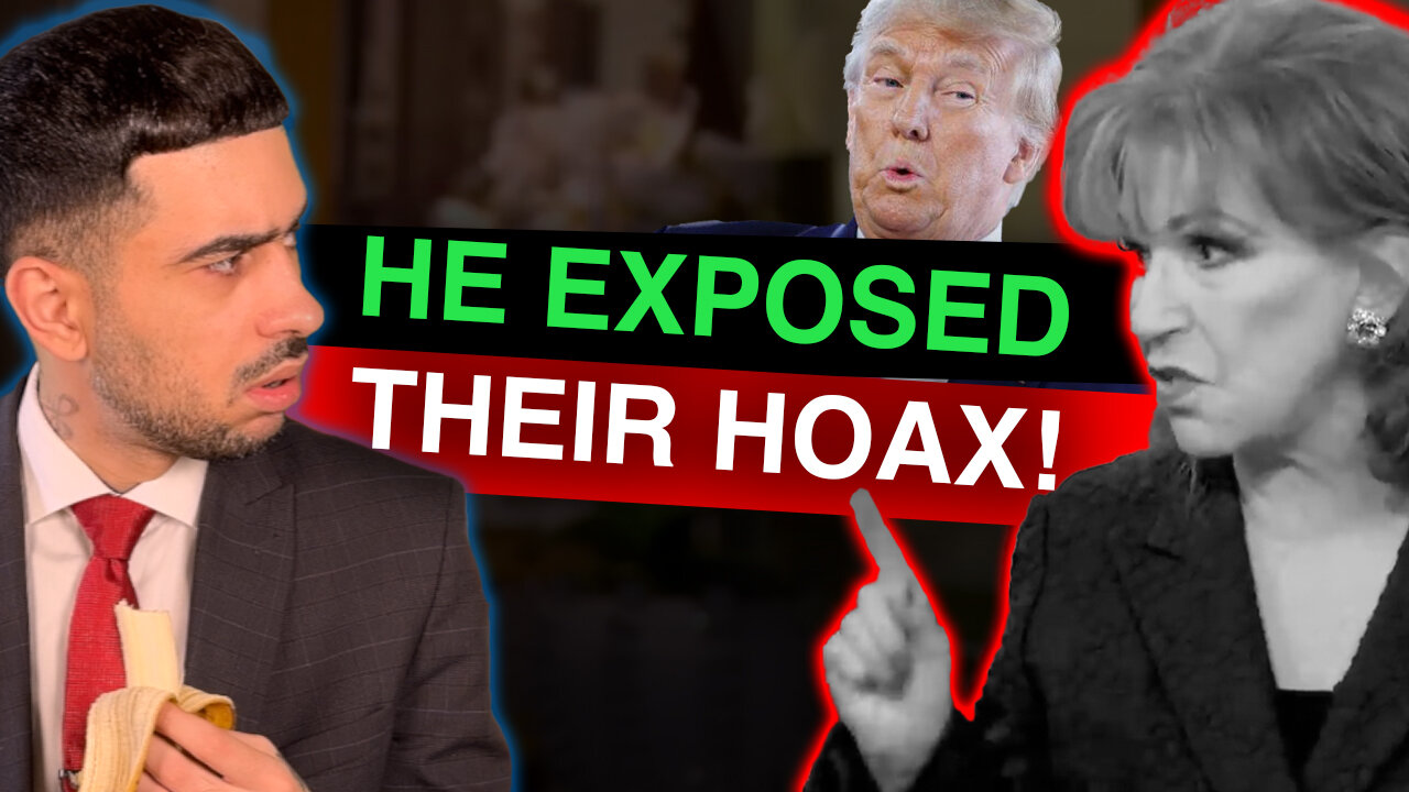 He EXPOSED Their Trump-Liz Cheney HOAX Right to Their FACES!