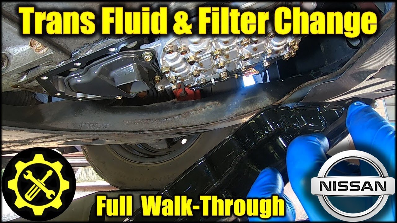 2007 - 2012 Nissan Altima 2.5L CVT Transmission - How to Change Fluid & Filter!