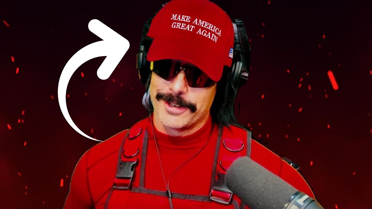 Dr Disrespect VOTES TRUMP to Escape the Woke Mind Virus