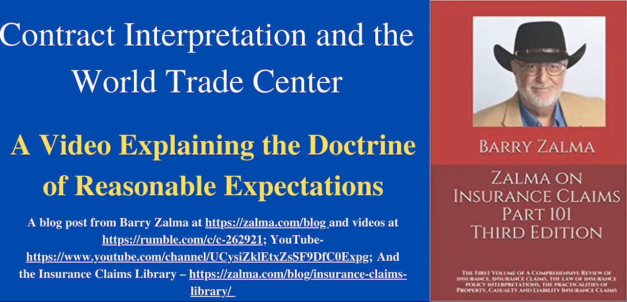 Contract Interpretation and the World Trade Center