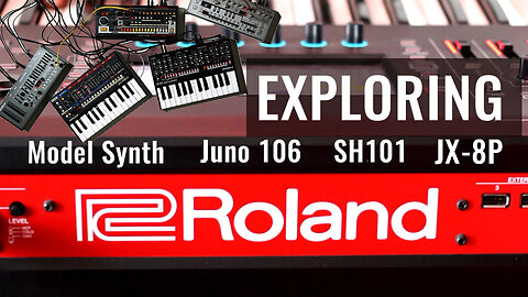 Roland Fantom 7_"Exploring the model synths" musical