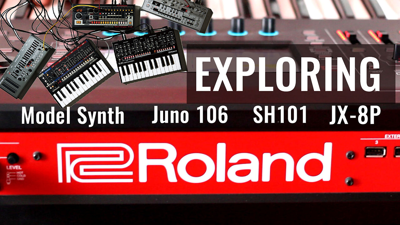 Roland Fantom 7_"Exploring the model synths" musical