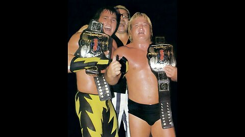 Dream Team of Brutus beefcake & Greg valentine vs The British Bulldogs-Tag Team Titles 01 27 1986