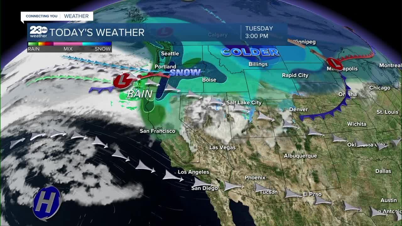 23ABC Weather for Tuesday, January 4, 2022