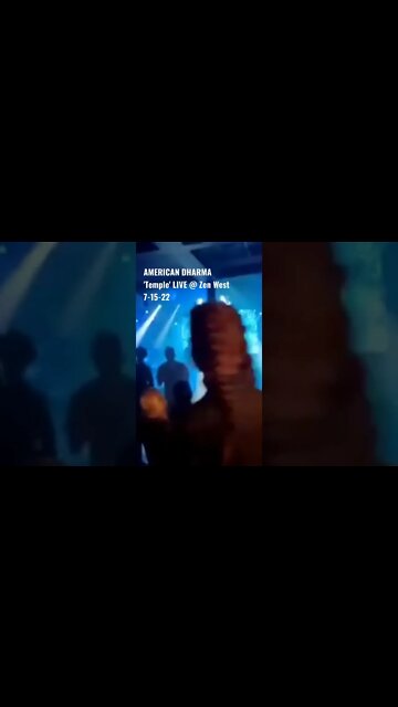 A.D. rocking 'Temple', live @ Zen West 7-15-22 https://distrokid.com/hyperfollow/americandharma/inmo