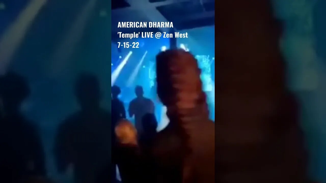 A.D. rocking 'Temple', live @ Zen West 7-15-22 https://distrokid.com/hyperfollow/americandharma/inmo