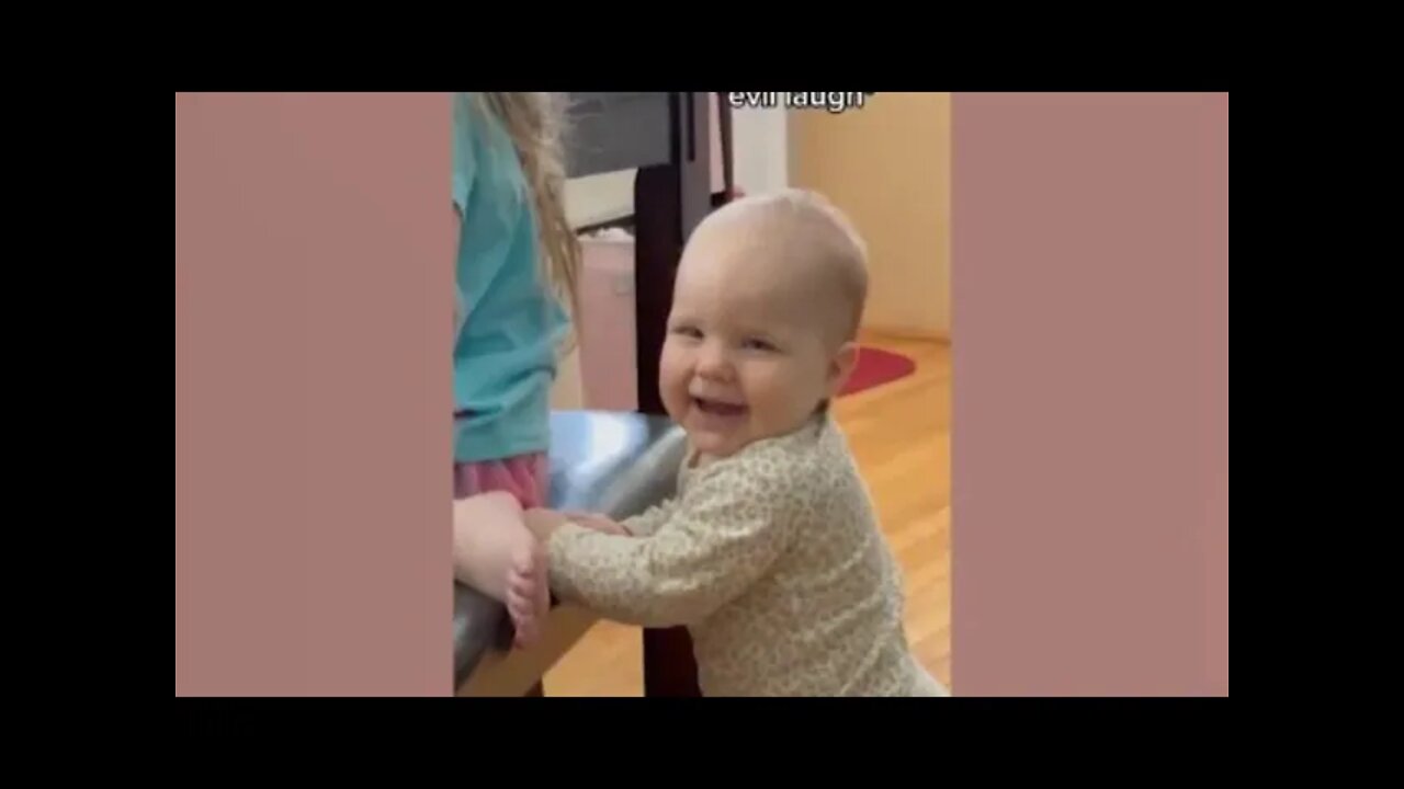 Don't have a smile, Babies always give you one of theirs 😉 Cutest baby video