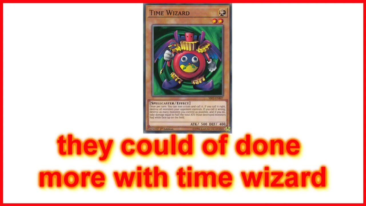 time wizard the wasted potential
