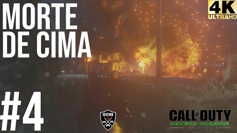 Call of Duty Modern Warfare Remastered #4 MORTE de CIMA 4K 60fps PS4 Pro #cod #codmw