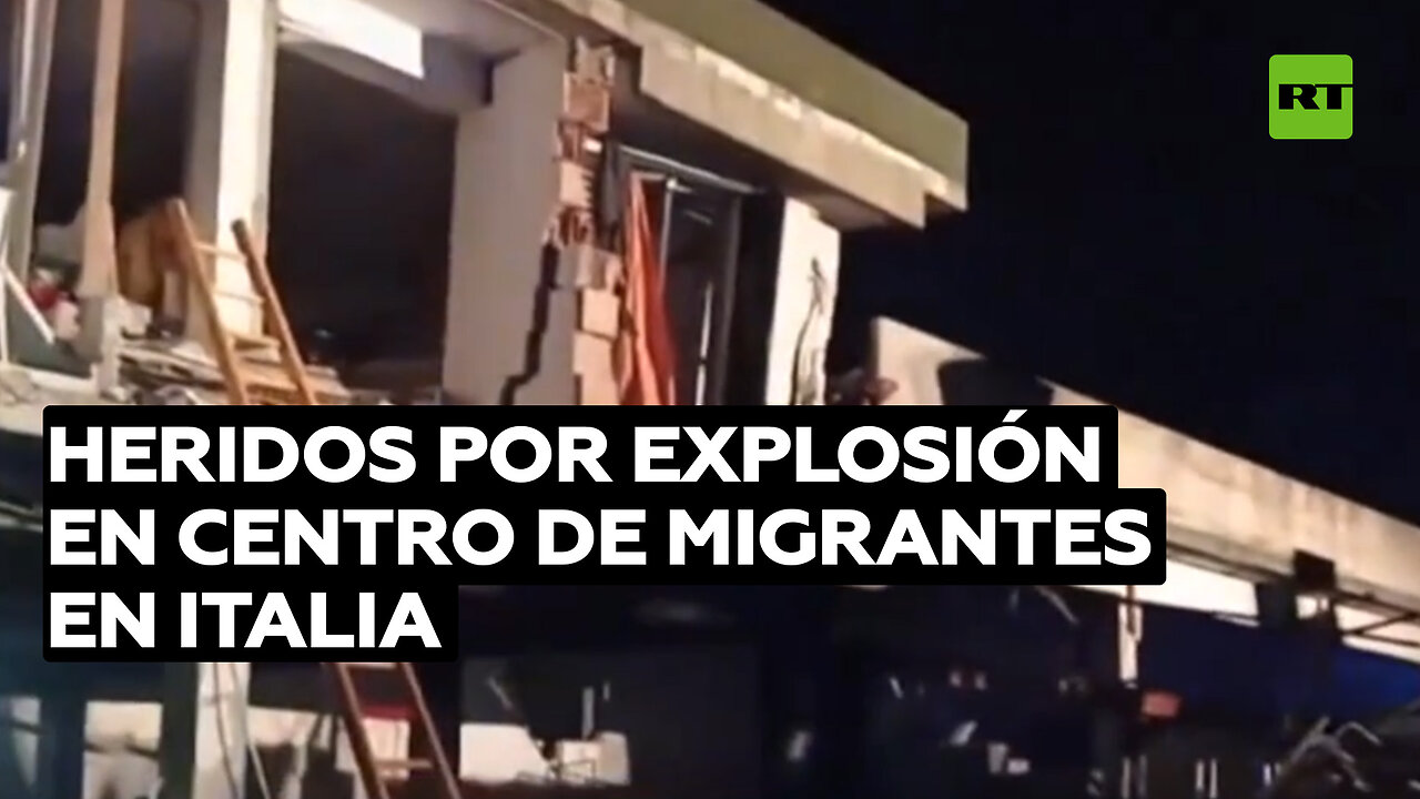 Al menos 31 heridos por una explosión en un centro de acogida para migrantes en Italia