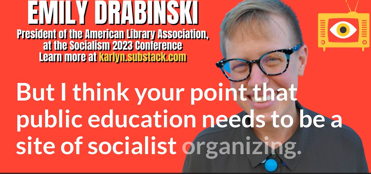 ALA President Emily Drabinski "Libraries need to a site of socialist organizing"