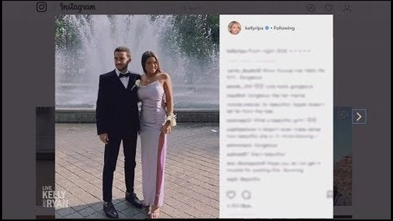 Kelly Shares Her Daughter's Prom Photo