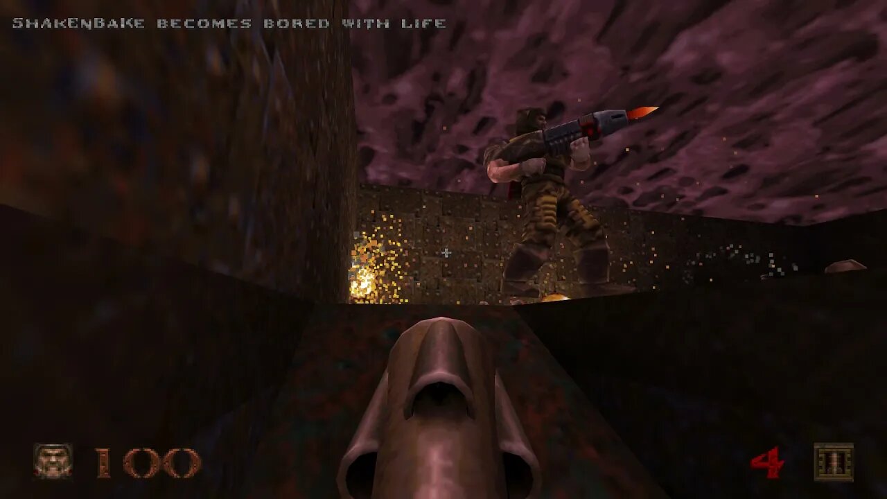 Quake Remastered Online Deathmatch (PC) Gameplay Sample